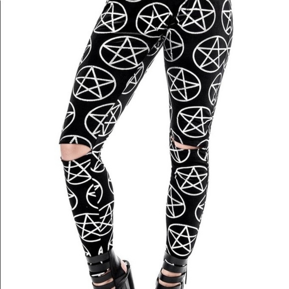 Killstar venom leggings size xl. Never worn!